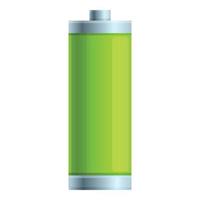 mobile batteria icona cartone animato vettore. energia livello vettore