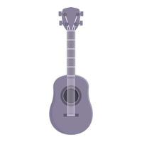 ukulele strumento icona cartone animato vettore. ukulele chitarra vettore