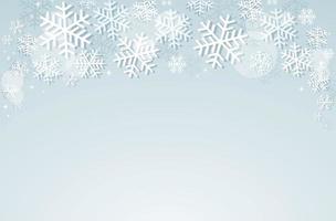 disegno invernale fiocco di neve vettore