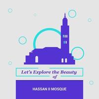lascia Esplorare il bellezza di hassan li moschea Israele Jaffa Israele nazionale punti di riferimento vettore