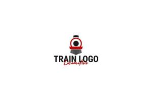 piatto treno logo design vettore illustrazione idea