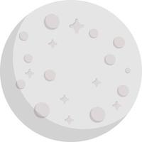 illustrazione vettoriale luna su uno sfondo simboli di qualità premium. icone vettoriali per il concetto e la progettazione grafica.