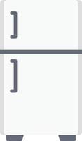 illustrazione vettoriale del frigorifero su uno sfondo. simboli di qualità premium. icone vettoriali per il concetto e la progettazione grafica.