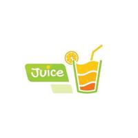 succo logo design modello vettore