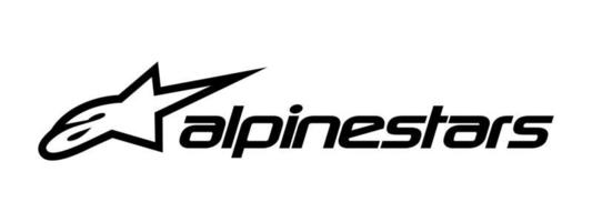 alpinestars logo su trasparente sfondo vettore