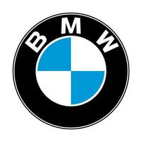 BMW logo su trasparente sfondo vettore