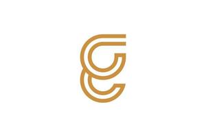 creativo lettera g logo modelli vettore