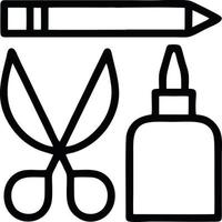icona a forma di matita in un'immagine vettoriale nera, illustrazione di una matita in nero su sfondo bianco, un disegno a penna su uno sfondo bianco