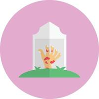 illustrazione vettoriale del cimitero su uno sfondo. simboli di qualità premium. icone vettoriali per il concetto e la progettazione grafica.