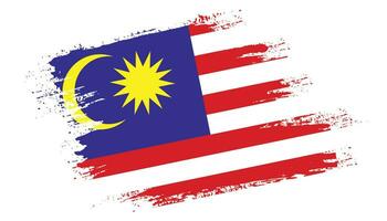 nuovo Malaysia astratto bandiera vettore