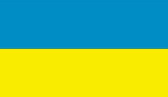 Ucraina bandiera Immagine vettore