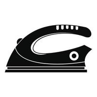 moderno ferro icona, semplice stile vettore