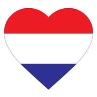 Olanda vettore design di amore simboli. eps10 vettore illustrazione