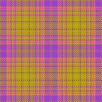 plaid senza soluzione di continuità modello. tessuto dai un'occhiata tessile. struttura tartan vettore sfondo.