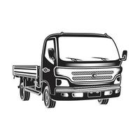 mini camion vettore design.