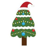 albero di natale clipart vettore