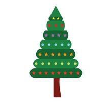 albero di natale clipart vettore