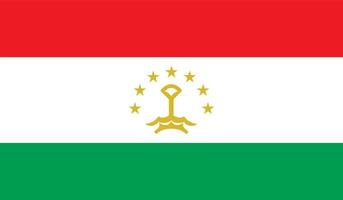 tagikistan bandiera Immagine vettore