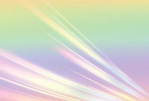 effetto realistico della lente a prisma arcobaleno. illustrazione vettoriale di texture di rifrazione della luce