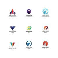 attività commerciale icona e logo design vettore grafico