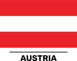Austria bandiera vettore file completamente modificabile e scalabile facile per uso