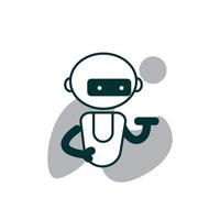 robot chatbot icona cartello piatto stile design vettore illustrazione impostato isolato su bianca sfondo.ai relazionato icona per grafico e ragnatela design.internet concetto simbolo per sito web pulsante o mobile app.