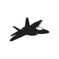 icona del jet da combattimento vettore