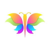 colorato farfalla vettore design