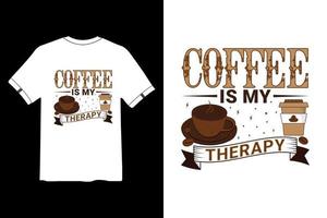 caffè detto e Citazione, divertente caffè maglietta design vettore