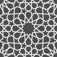 islamico modello . senza soluzione di continuità Arabo geometrico modello, est ornamento, indiano ornamento, persiano motivo, 3d. infinito struttura può essere Usato per sfondo, modello riempie, ragnatela pagina sfondo . vettore