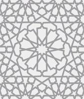 islamico modello . senza soluzione di continuità Arabo geometrico modello, est ornamento, indiano ornamento, persiano motivo, 3d. infinito struttura può essere Usato per sfondo, modello riempie, ragnatela pagina sfondo . vettore