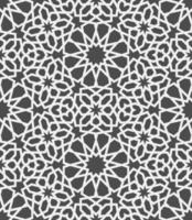 islamico modello . senza soluzione di continuità Arabo geometrico modello, est ornamento, indiano ornamento, persiano motivo, 3d. infinito struttura può essere Usato per sfondo, modello riempie, ragnatela pagina sfondo . vettore