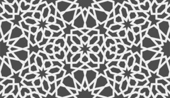 islamico modello . senza soluzione di continuità Arabo geometrico modello, est ornamento, indiano ornamento, persiano motivo, 3d. infinito struttura può essere Usato per sfondo, modello riempie, ragnatela pagina sfondo . vettore