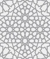 islamico modello . senza soluzione di continuità Arabo geometrico modello, est ornamento, indiano ornamento, persiano motivo, 3d. infinito struttura può essere Usato per sfondo, modello riempie, ragnatela pagina sfondo . vettore