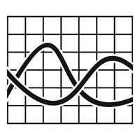 finanza grafico icona vettore semplice