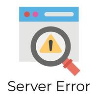 di moda server errore vettore