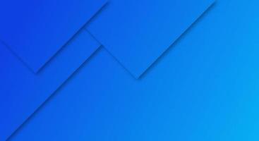 astratto blu pendenza sfondo geometrico carta tagliare stile per opuscoli o atterraggio pagine modello vettore