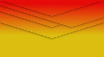 astratto arancia e giallo pendenza sfondo geometrico carta tagliare stile per opuscoli o atterraggio pagine modello vettore