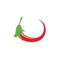 vettore logo peperoncino