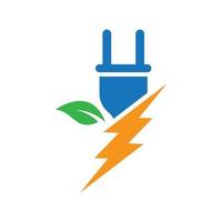 immagini del logo eco energia vettore