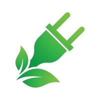 immagini del logo eco energia vettore