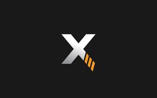 X industriale logo per costruzione azienda. pesante attrezzatura modello vettore illustrazione per il tuo marca.