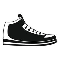 scarpe da ginnastica icona vettore semplice