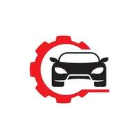 auto servizio logo immagini vettore