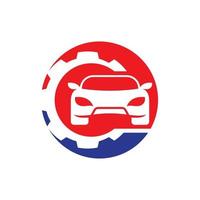 auto servizio logo immagini vettore