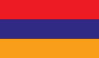 Armenia bandiera Immagine vettore