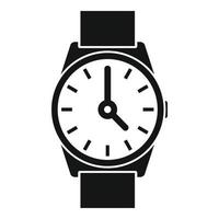 mano orologio riparazione icona, semplice stile vettore
