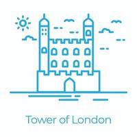 torre di Londra vettore