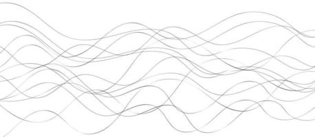 curva onda senza soluzione di continuità modello. magro linea ondulato astratto vettore sfondo