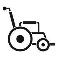 moderno sedia a rotelle icona, semplice stile vettore